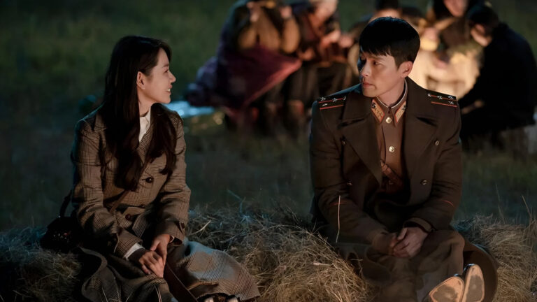 O trench camel no vilarejo